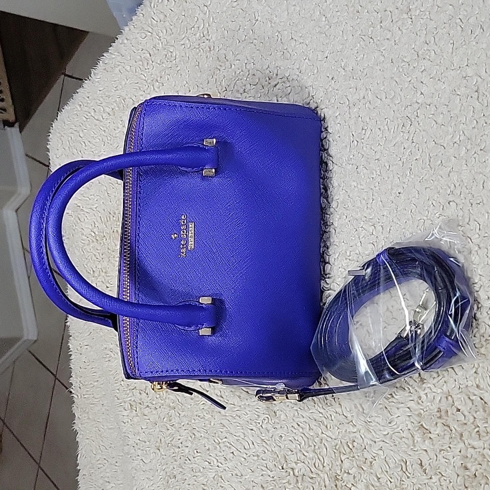 NWOT Kate Spade Indigo Blue mini purse